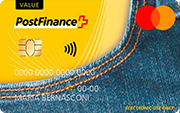 Cartão PostFinance Mastercard Value