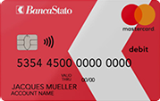 Cartão Debit Mastercard BancaStato