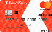 Tarjeta Mastercard Flex Argento BancaStato