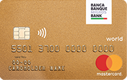 Tarjeta World Mastercard Gold Migros Bank