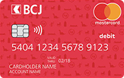 Card Carte Debit Mastercard BCJ