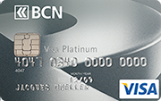Tarjeta Visa Platinum BCN