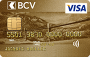 Carte Gold Visa BCV