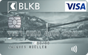 Carta Visa Silber BLKB