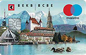 Carte Maestro BEKB/BCBE