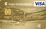 Cartão Visa Gold ZugerKB