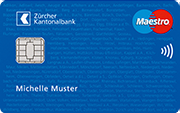 Carte Maestro-Karte ZKB
