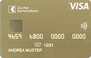 Tarjeta Visa Gold ZKB