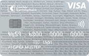 Tarjeta Visa Standard ZKB