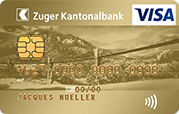 Karte Visa Gold ZugerKB