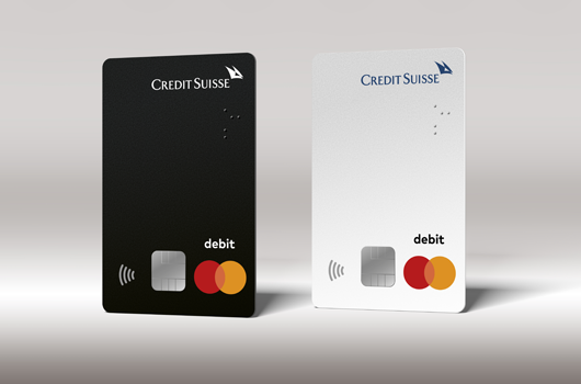 Carte de débit mastercard Crédit Suisse